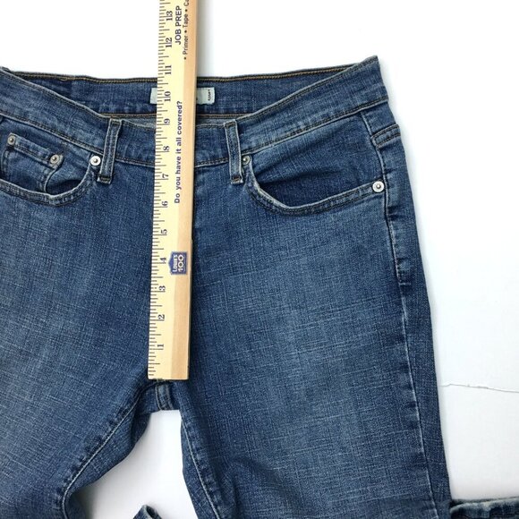 Levi's 505 Women's Jeans Straight Leg Stretch waist 28 length 32" - Picture 7 of 9